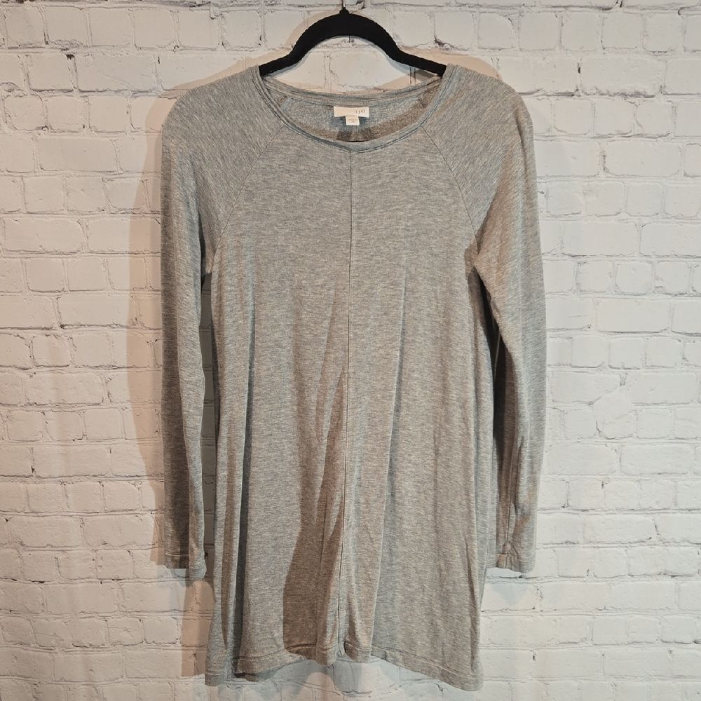 J.jill Grey Tunic Top Size XS